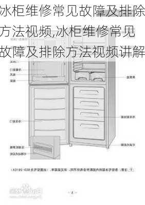 冰柜维修常见故障及排除方法视频,冰柜维修常见故障及排除方法视频讲解