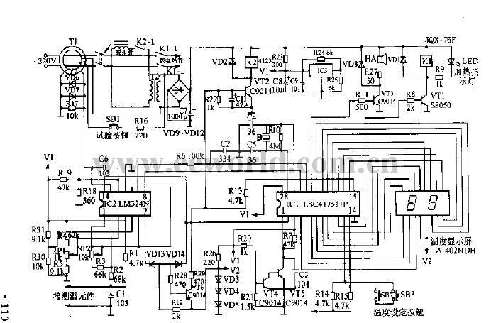 奥特朗电热水器电路图,奥特朗电热水器电路图解