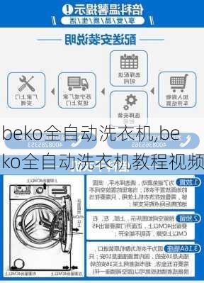 beko全自动洗衣机,beko全自动洗衣机教程视频