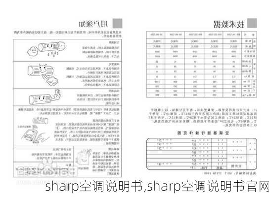 sharp空调说明书,sharp空调说明书官网