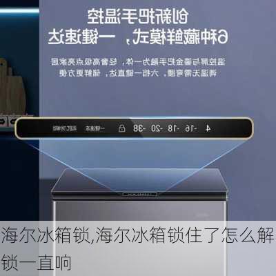 海尔冰箱锁,海尔冰箱锁住了怎么解锁一直响