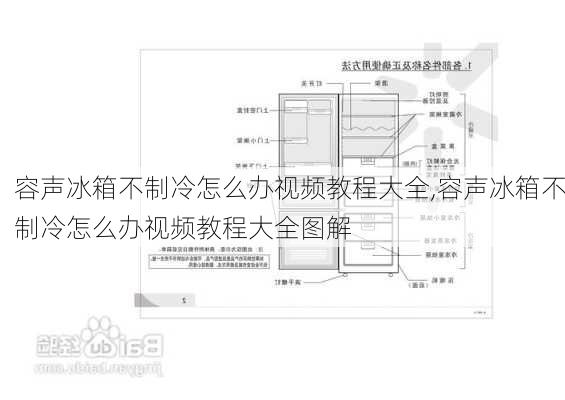 容声冰箱不制冷怎么办视频教程大全,容声冰箱不制冷怎么办视频教程大全图解