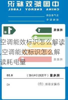 空调能效标识怎么解读,空调能效标识怎么解读耗电量