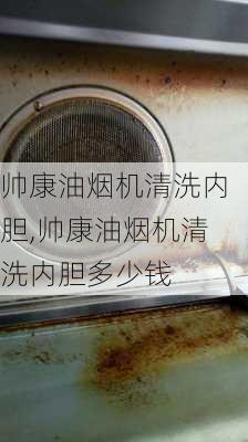 帅康油烟机清洗内胆,帅康油烟机清洗内胆多少钱