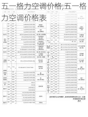 五一格力空调价格,五一格力空调价格表