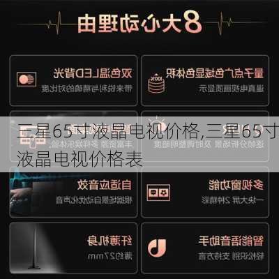 三星65寸液晶电视价格,三星65寸液晶电视价格表