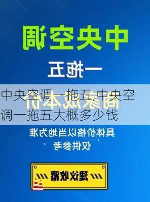 中央空调一拖五,中央空调一拖五大概多少钱