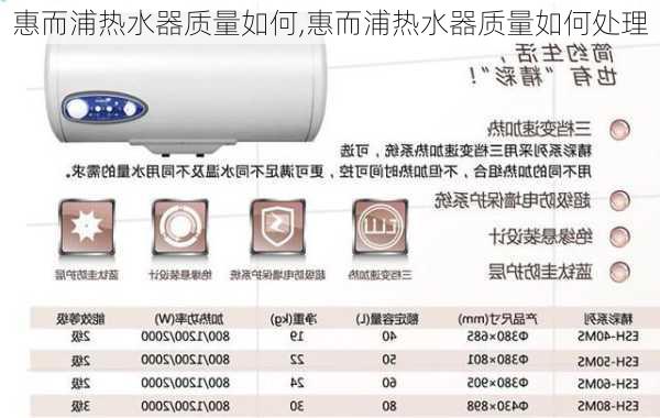 惠而浦热水器质量如何,惠而浦热水器质量如何处理